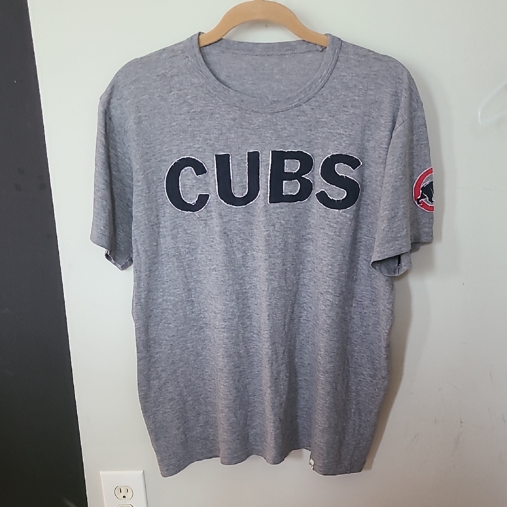 '47 Cubs Gray T-Shirt Size Large